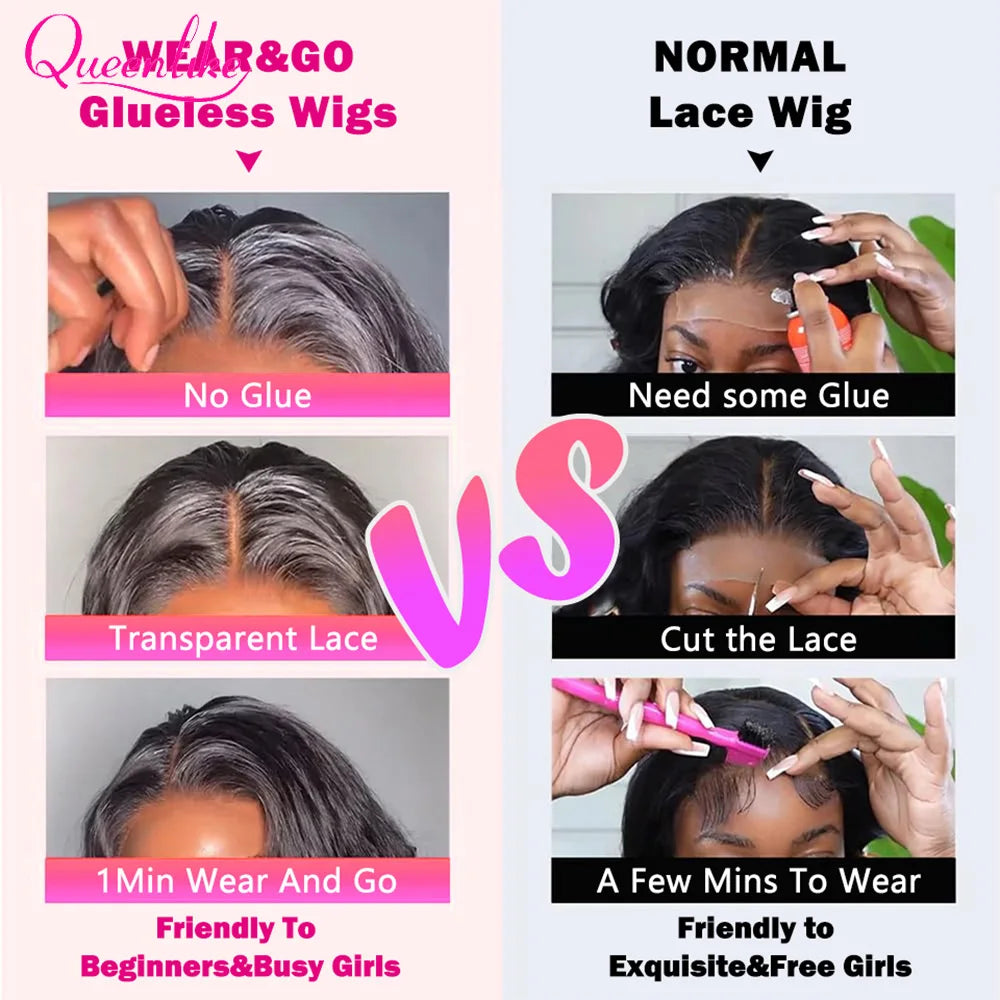 6x4 Water Wave Glueless Wig Human Hair Ready to Wear and Go Glueless Wigs for Women 26 28 30inch Pre Cut 4x6 Curly Wig Brazilian