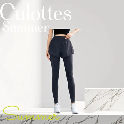 Yoga pants, women's quick-drying fitness pants, high-waisted and hip-lifting running training tight sports pants