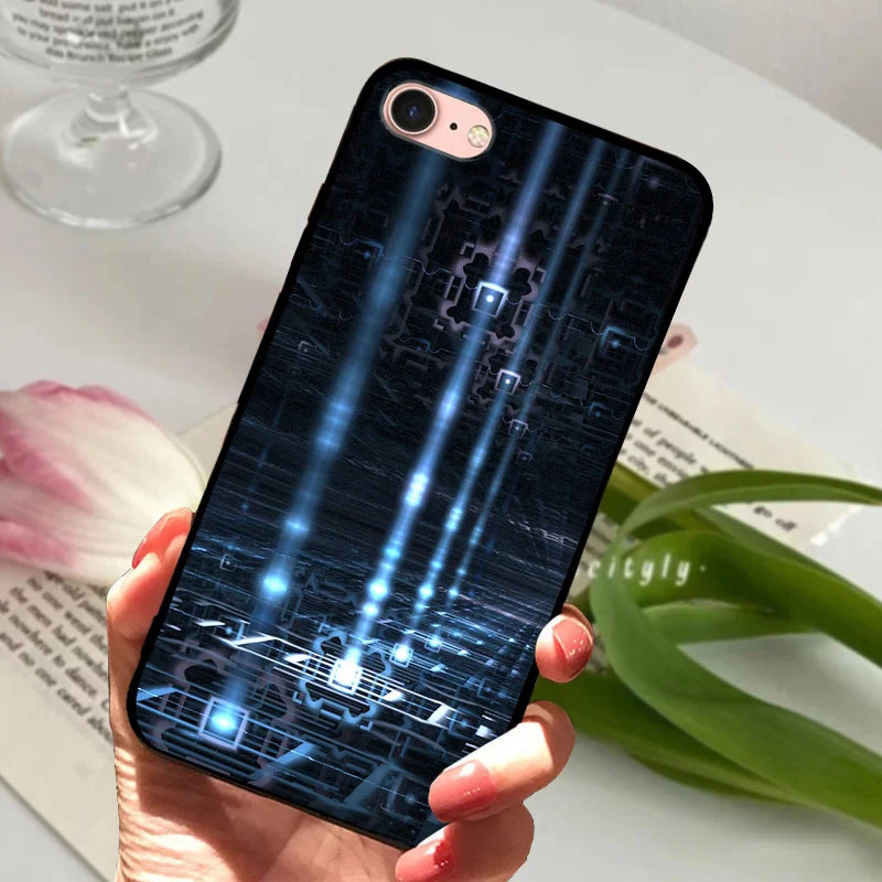 For iPhone 6S 6 Case Silicone Soft Back Phone Cover For iPhone 7 7Plus 6 6S Plus Silicon Cases For iPhone 8 8 Plus Fundas Bumper