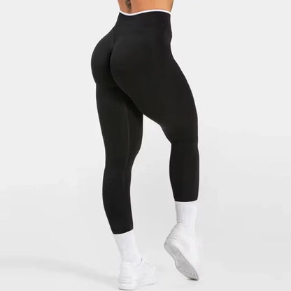 New Seamless Yoga Legging for Women Scrunch Butt Lifting Gym Legging Workout Yoga Pants Low Ribbed Waistband Sports Tights
