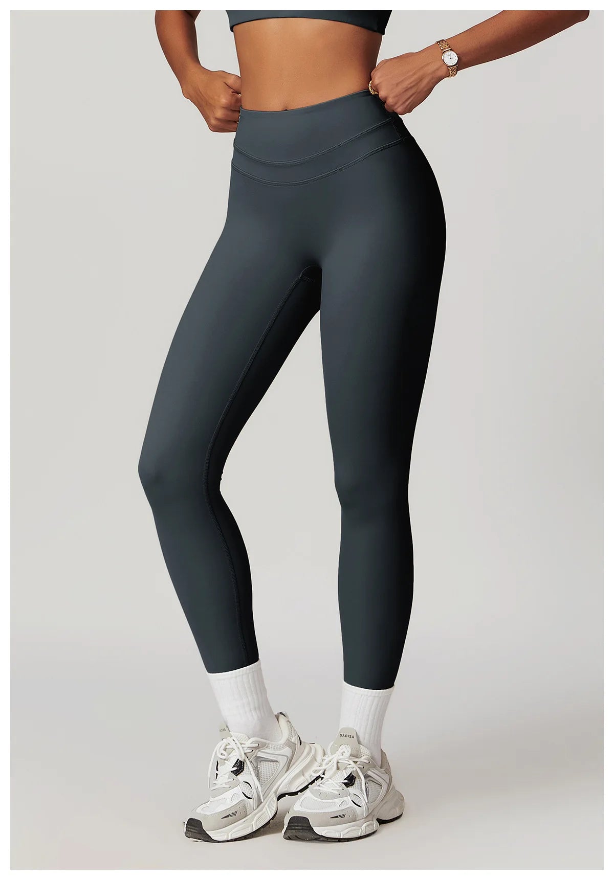 New Yoga Pants Women Workout Yoga Leggings High Waist Sport Leggings Women's Running Workout Tights Gym Push Up Fitness Trousers