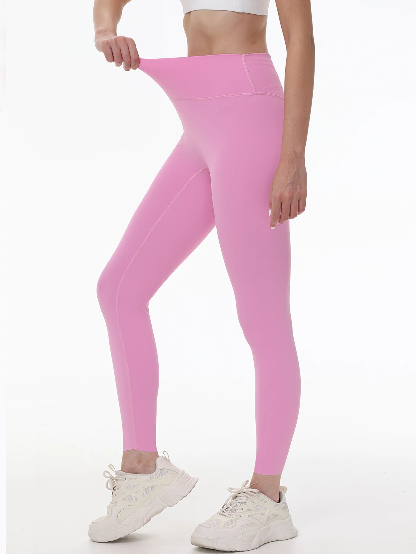 Yoga Leggings Women Fitness Leggings Running Cycling Pants Breathable Sports Leggings High Waist Summer Workout Gym Clothing