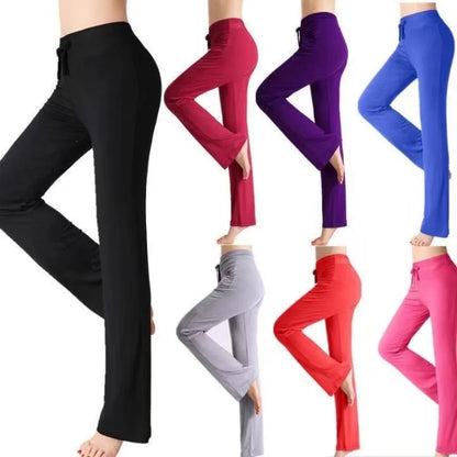 Women's Yoga Pants Summer High Waist Flared Trousers Tummy Control Workout Leggings Hot Sales Pants for Women