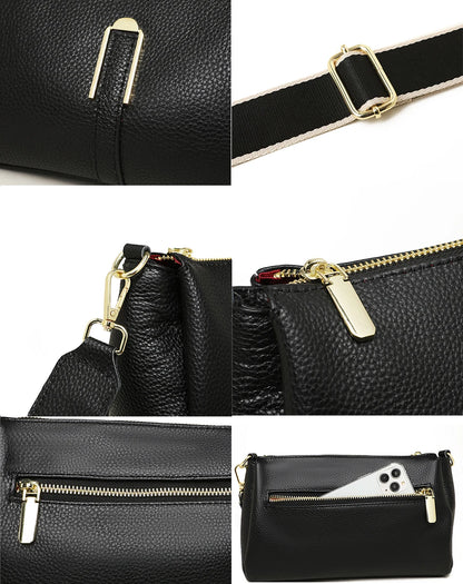 Women's Bag Handbag Fashion Female Messenger Phone Bag 2024 Luxury Cow Leather Women Shoulder Crossbody Bag