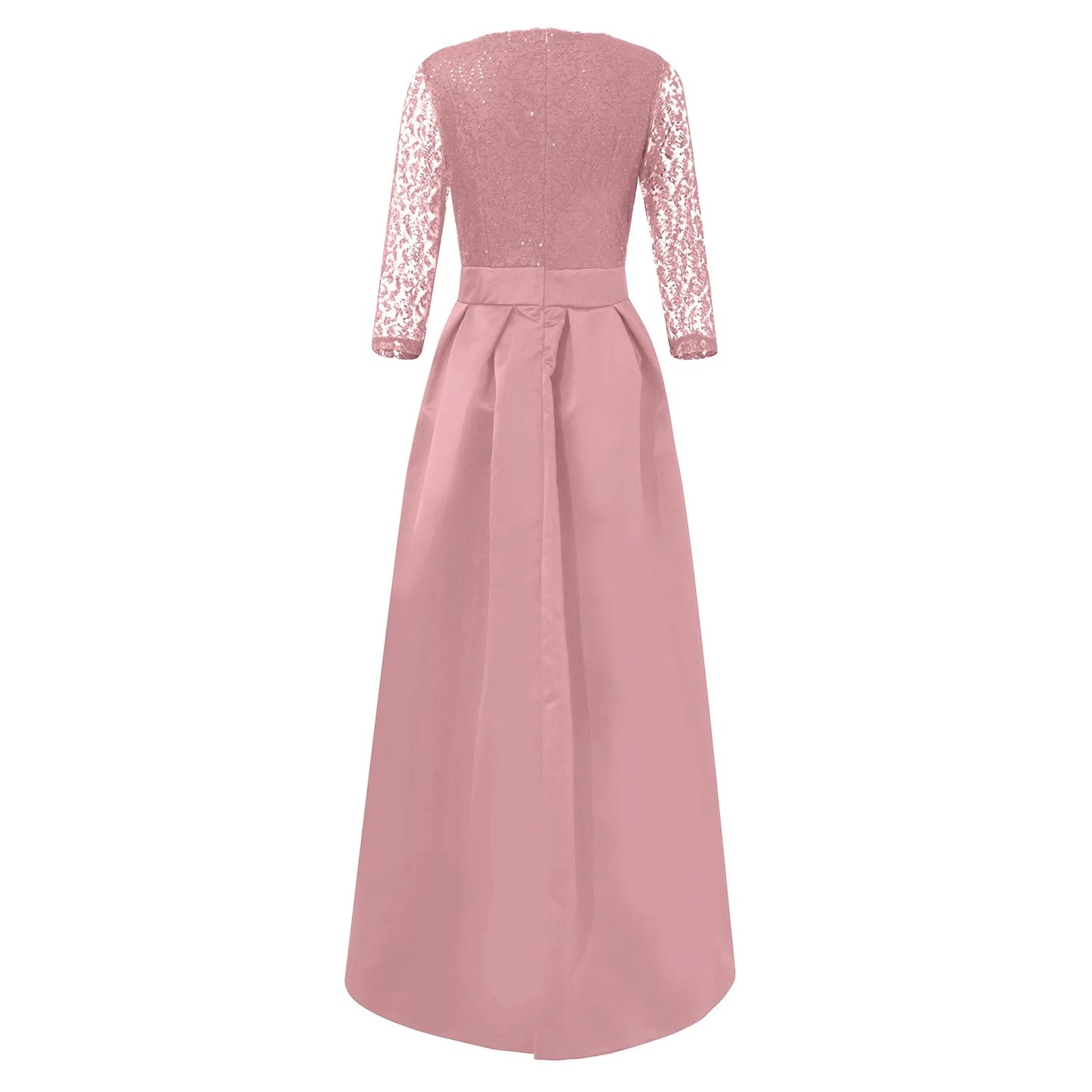 Women'S Elegant Evening Dresses Women'S Fashionable Long Dresses Trailing Evening Dresses Solid Color Floor-Length Dresses