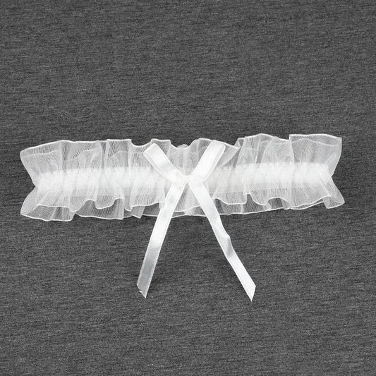 Women Sexy Bow Lace Choker Necklaces Torques Collar Floral Bowknot Wedding Party Cosplay Lolita Fashion Girls Elastic Neck Ring