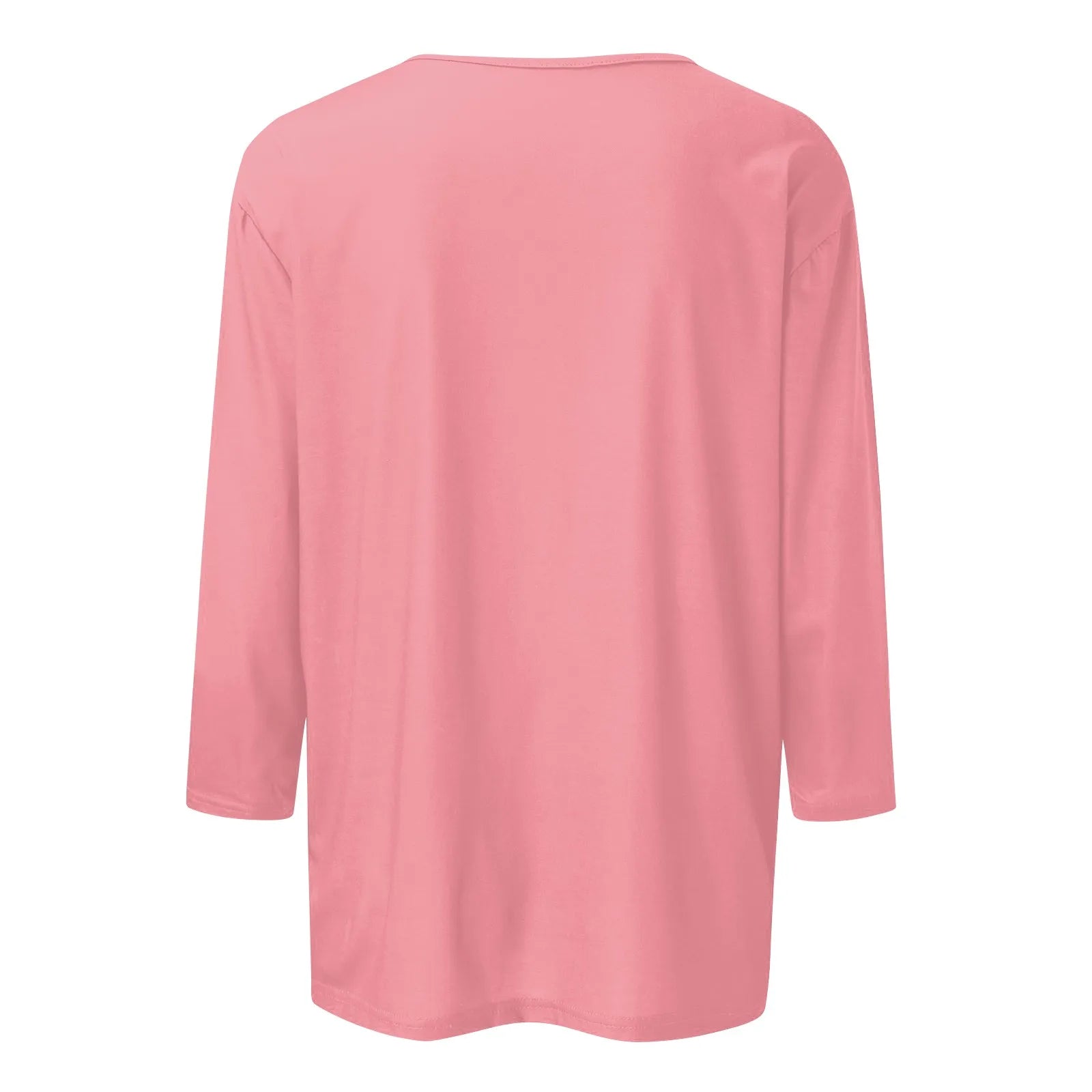 Women Summer Tops Round Neck Three Quarter Sleeve Comfortable Print T Shirt Blouse Women T Shirt muticolor t shirt tops