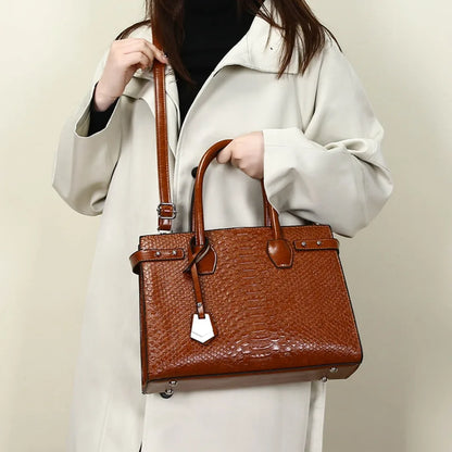 Genuine Handbags for Women 2025 New Luxury Ladies Hand Bags Female Leather Shoulder Top-Handle Crossbody Bags Casual Tote Sac