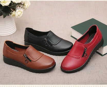 Shoes for Women 2024 Spring Autumn Women Flats Fashion Non-slip Casual Comfortable Ladies Shoes Plus Size 35-41 Loafers Women