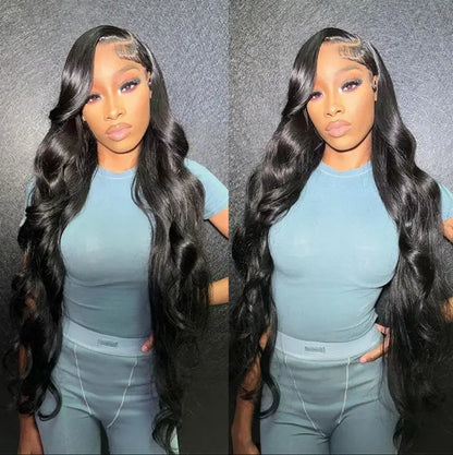 3 Bundles Brazilian Body Wave Human Hair Extension Natural Black Hair Weave Double Machine Wefted Durability 10-30Inch For Women