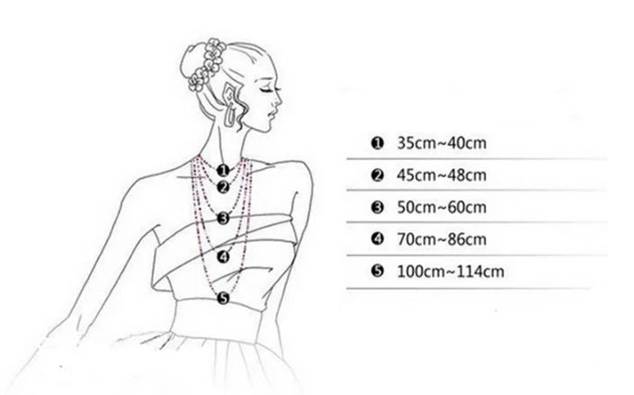 Bohemian Necklace Beaded Strap Chain Women Fashion Lanyard Neck Chain Jewelry Stainless Steel Green/Black Faceted Beads Necklace