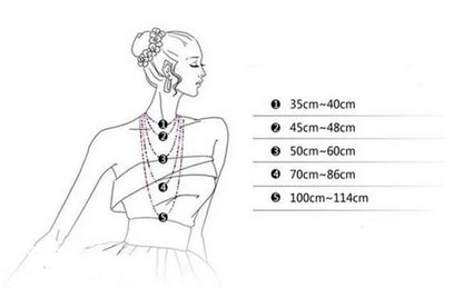 Bohemian Necklace Beaded Strap Chain Women Fashion Lanyard Neck Chain Jewelry Stainless Steel Green/Black Faceted Beads Necklace