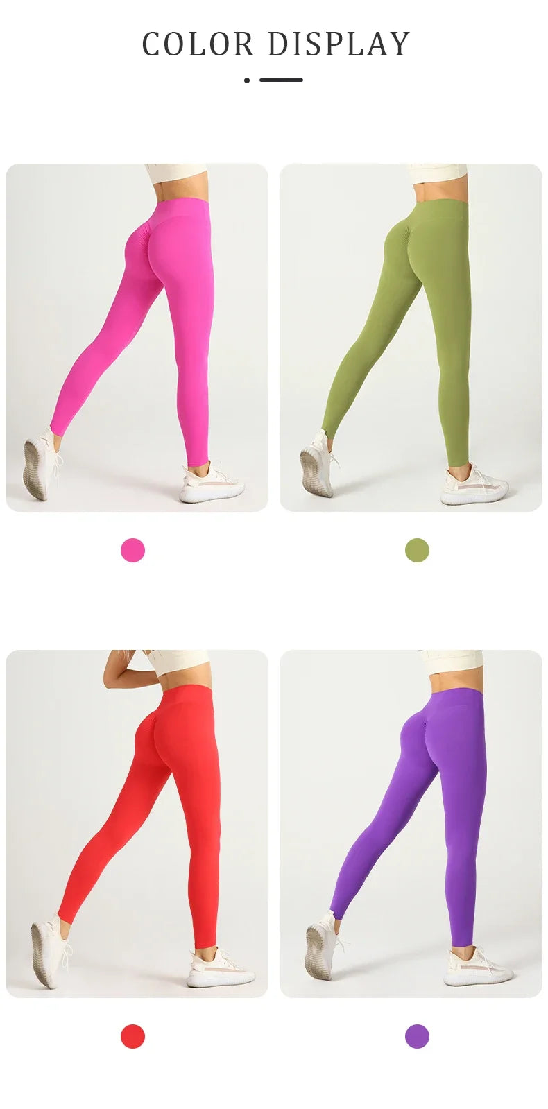High Waist Yoga Leggings Women Fitness Leggings Running Cycling Pants Breathable Sports Leggings Summer Workout Gym Clothing👖👍