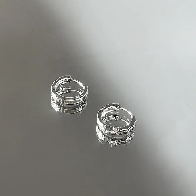 925 Sterling Silver Earrings  Creative Hot Sexy Jewelry For Women Gift Customized Korean Earrings