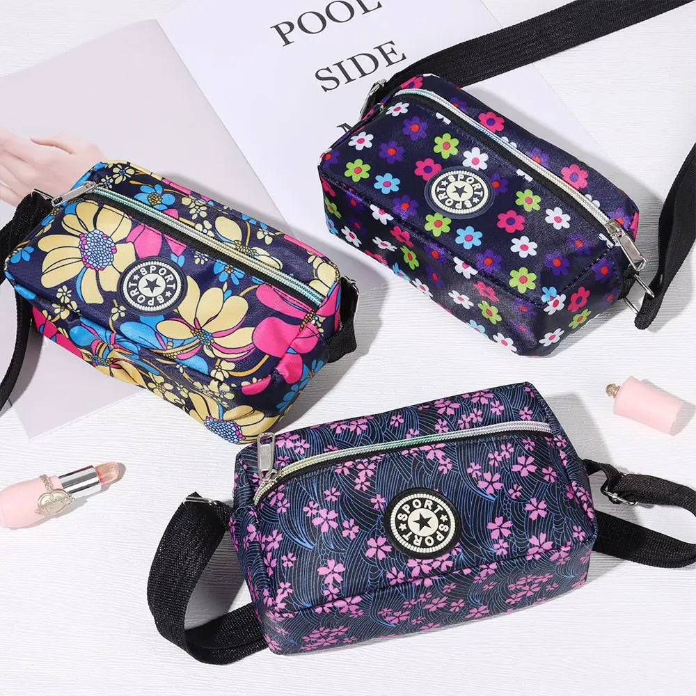 Women Shoulder Bag Feminina Square Handbags Casual Tote Crossbody Fashion Nylon Shopping Messenger Bag Purse