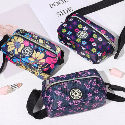 Women Shoulder Bag Feminina Square Handbags Casual Tote Crossbody Fashion Nylon Shopping Messenger Bag Purse