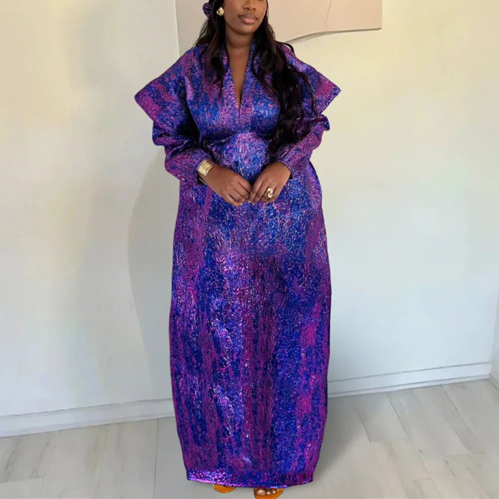 African Dresses for Women Traditional Africa Clothing Dashiki Ankara Outfits Gown Abayas Robe Muslim Kaftan Maxi Long Dress 2025