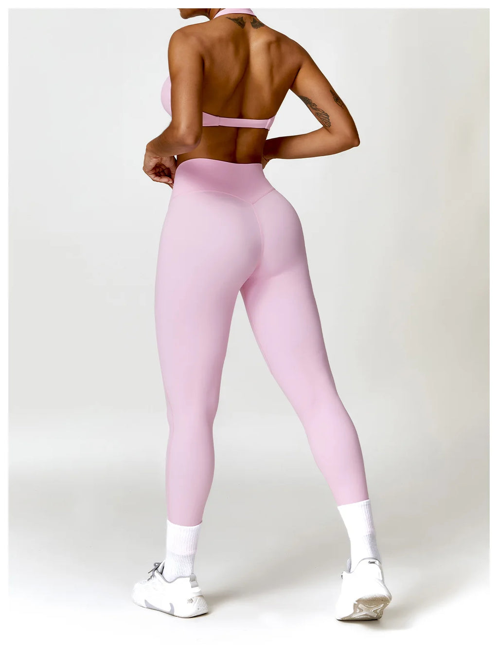 Women High Waist Yoga Pants Fitness Legging Workout Training Tights Running Pants Seamless Sport Leggings Gym Clothing