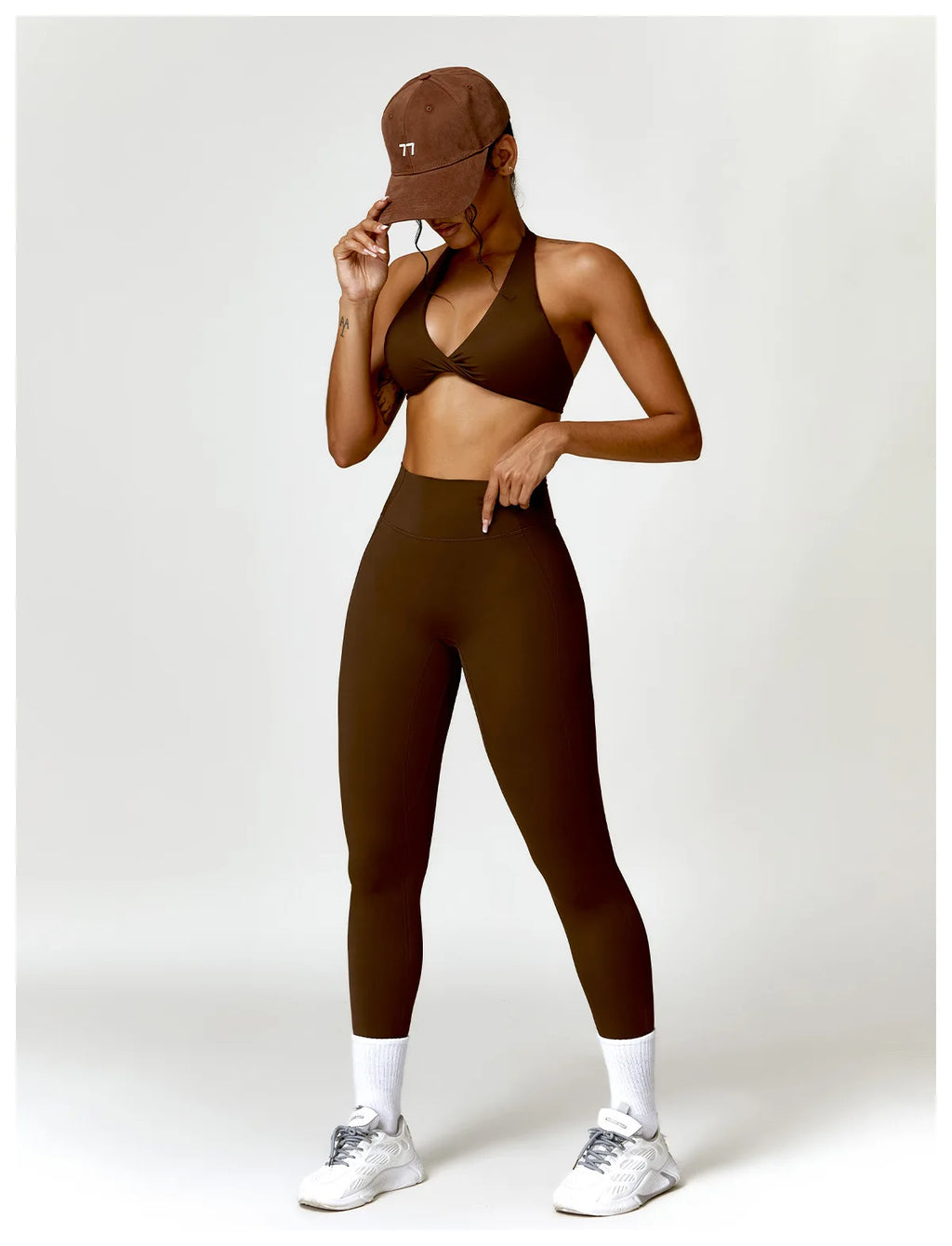 Women High Waist Yoga Pants Fitness Legging Workout Training Tights Running Pants Seamless Sport Leggings Gym Clothing