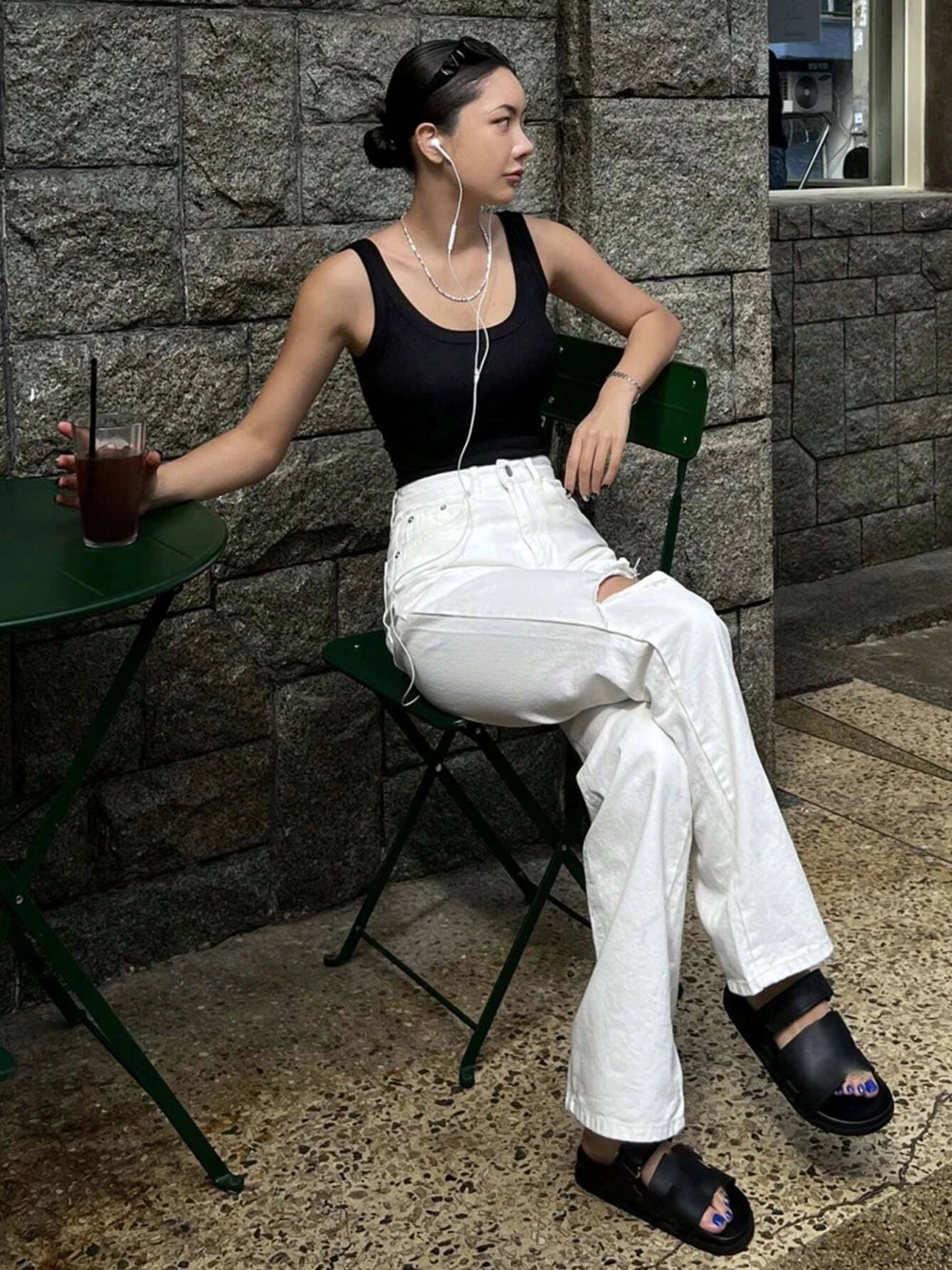 Camisole Tank Soft Top For Women Summer Outfits Tight And Sexy Tank Top Knitted Bottom Shirt And Sleeveless Top For Outerwear