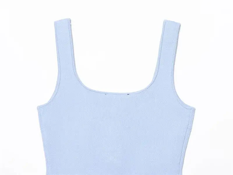 Women's 2025 New Summer Tops Chic Elastic Slim Elegant Holiday Women's Tops Summer Street Fashion Youth Tank Tops