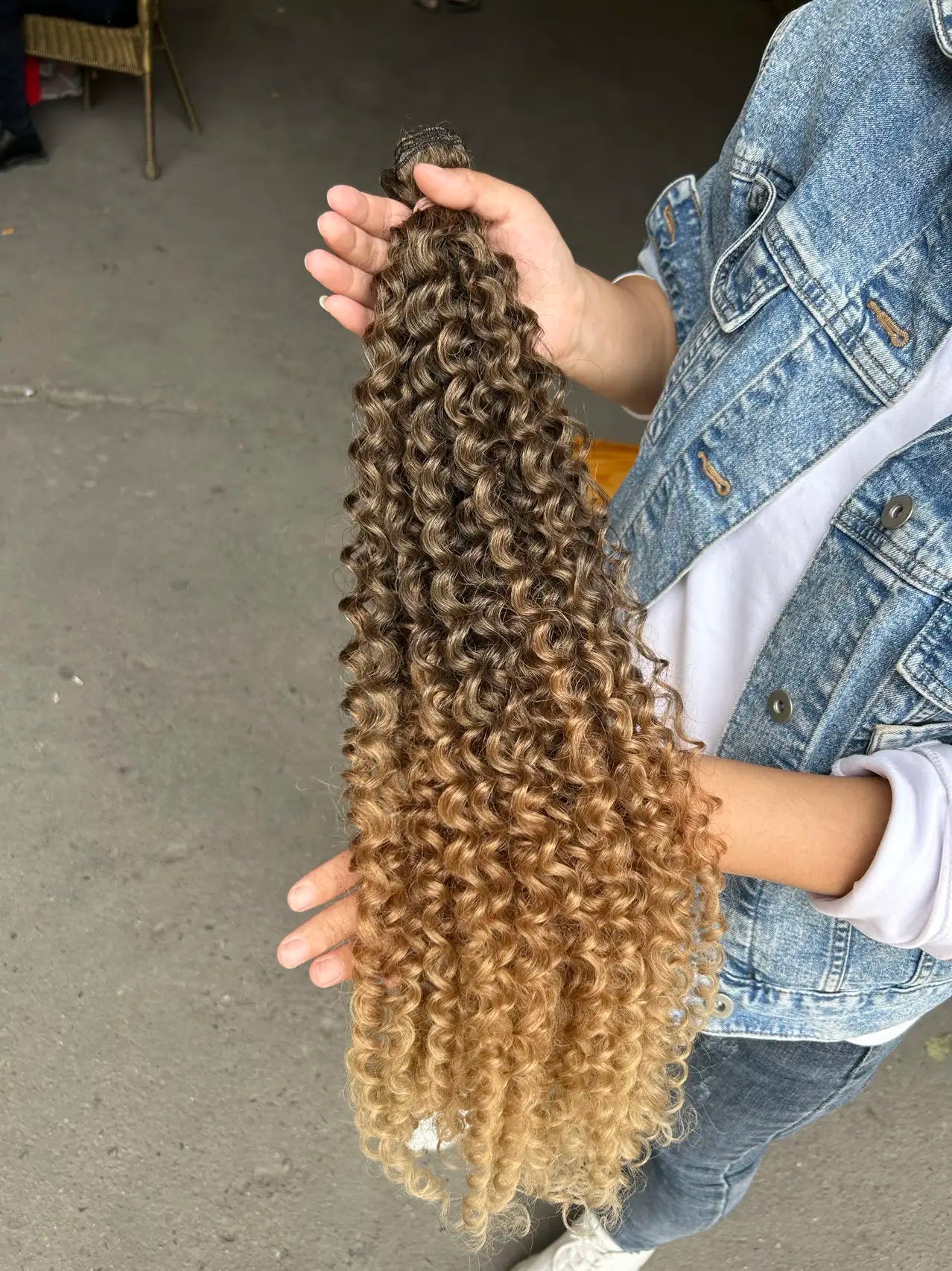 Synthetic Curly Hair Bundles Water Wave Hair Weave  Hair Extensions High Quality Weaving heat Temperature Hair