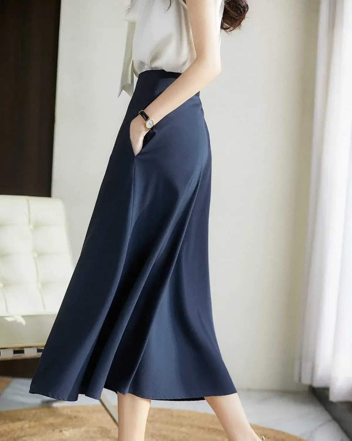 Skirts For Women Kawaii Woman Skirt With Pocket Long Cute Maxi Cheap Y2k Vintage V Luxury Elegant Offer Aesthetic Hot Premium On