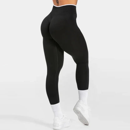 New Seamless Yoga Legging for Women Scrunch Butt Lifting Gym Legging Workout Yoga Pants Low Ribbed Waistband Sports Tights
