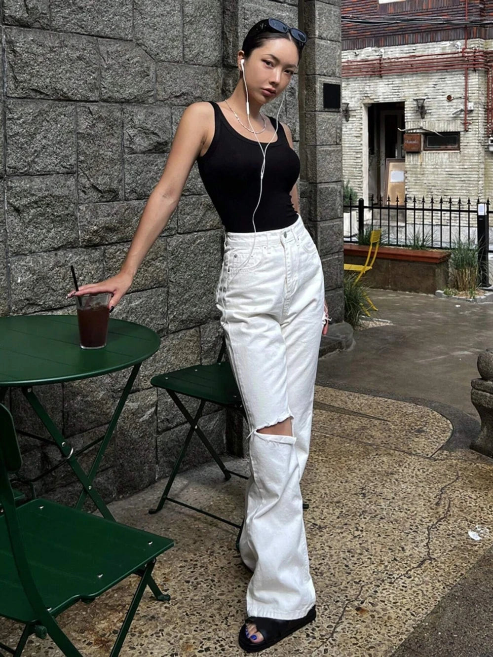 Camisole Tank Soft Top For Women Summer Outfits Tight And Sexy Tank Top Knitted Bottom Shirt And Sleeveless Top For Outerwear