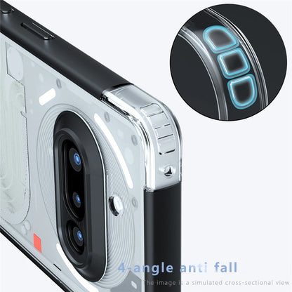 For Nothing Phone 3a Case Nothing Phone 3a Pro Cover Soft TPU Frame PC Bumper Protective Phone Cases On Nothing Phone (3a) Funda