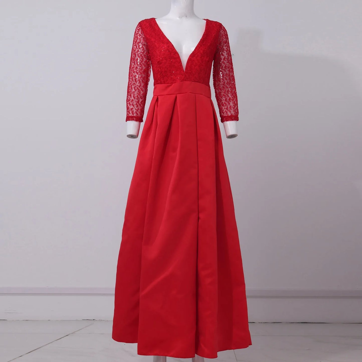 Women'S Elegant Evening Dresses Women'S Fashionable Long Dresses Trailing Evening Dresses Solid Color Floor-Length Dresses