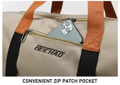 Fashion Travel Bags For Women Large Capacity Men's Sports bag Waterproof Female Messenger Bag Dry And Wet Dropshipping