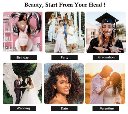 Burgundy Long Curly Wavy Red Wig Synthetic Middle Part Loose Deep Natural Wave 13X4 Wine Red Wigs for Women Daily Party Cosplay