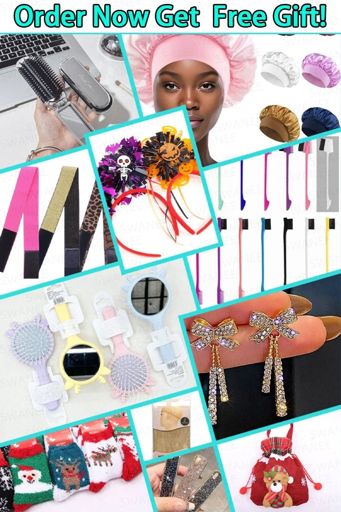 Natural Wave Hair 1/3/4 Bundles Deal 100% Virgin Raw Human Hair Weave Extension Double Wefts Can Be Colored Dyed 10-30Inch