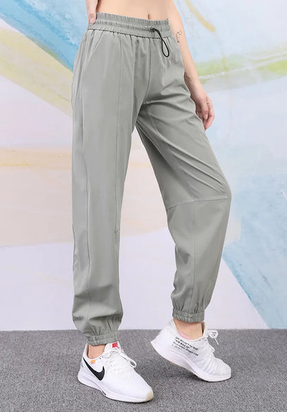 Women Yoga Training Pants Sports Trousers Exercise Fitness High Waist Sportswear Running Jogging Pants Workout Yoga Sweatpants