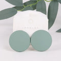 High Quality Exaggerated Acrylic Round Earrings Colorful Dangle Earrings Simple And Versatile Earrings Fashion Earrings