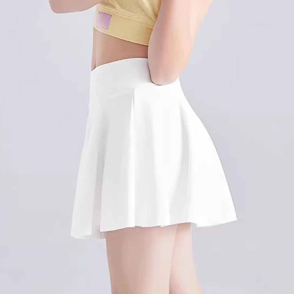 Children's tennis skirt Girls' fashion skirts Spring summer light quick-drying skirt Pants skirt Anti-exposure sports skirts