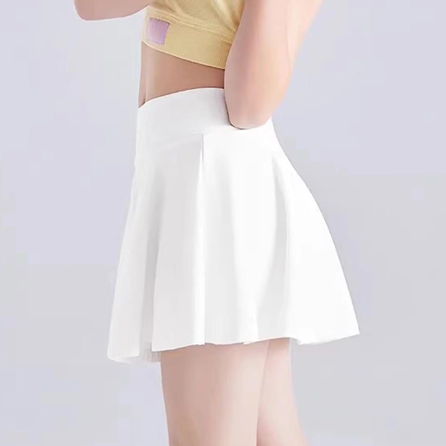 Children's tennis skirt Girls' fashion skirts Spring summer light quick-drying skirt Pants skirt Anti-exposure sports skirts