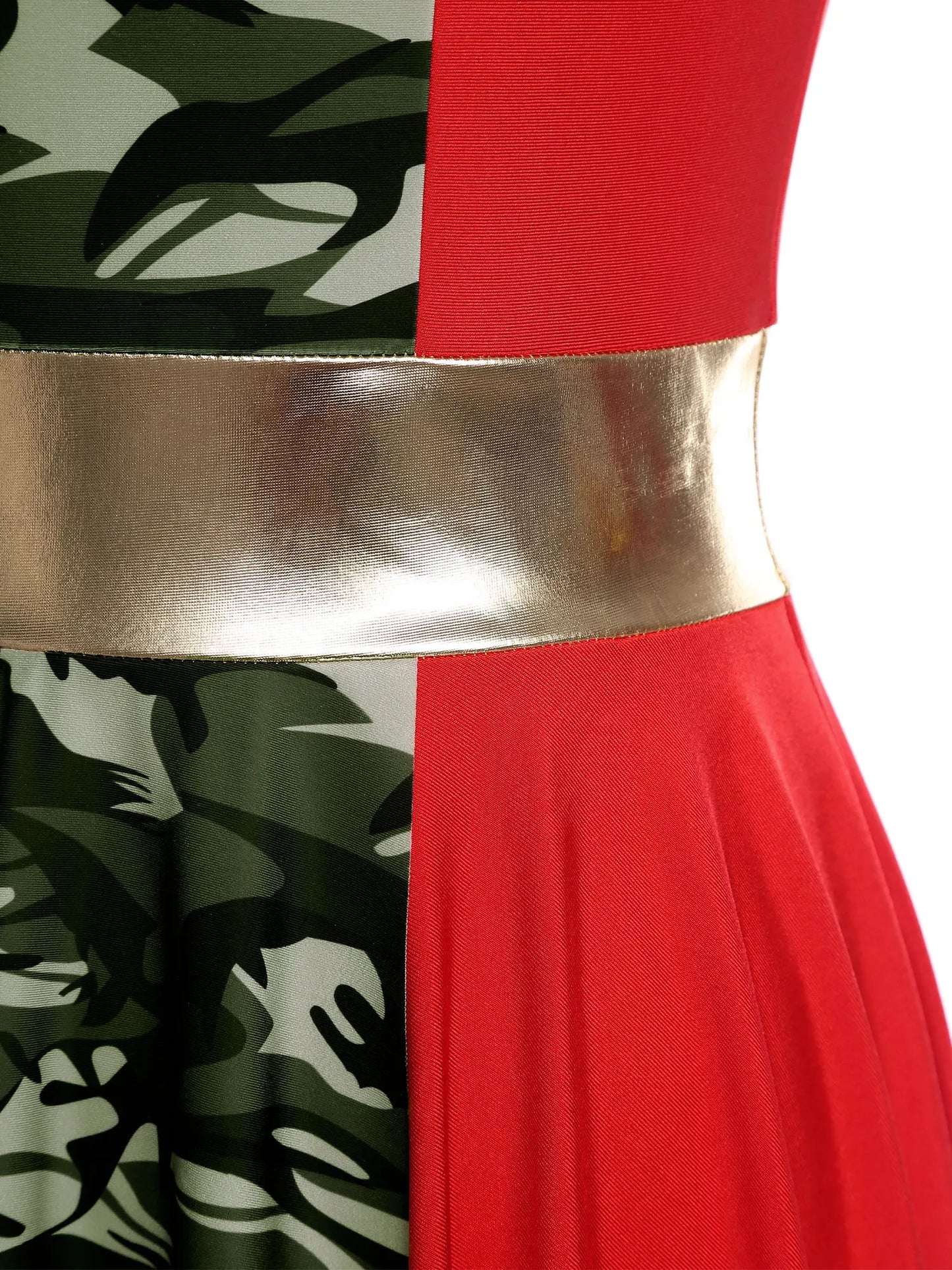 Women Modern Lyrical Dance Dress Church Choir Worship Praise Liturgical Costume Sleeveless Print Irregular Hem Gown Dancewear