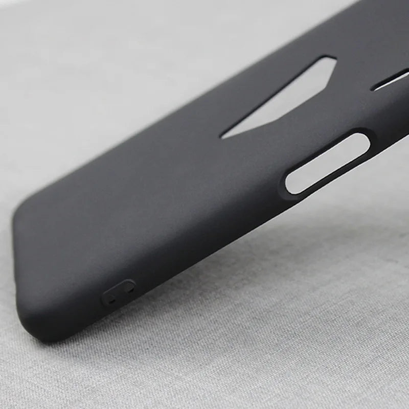for Asus ROG Phone 3 Case Matte Soft Silicone Back Phone Cases For Asus ROG Phone3 Black TPU Shockproof Case