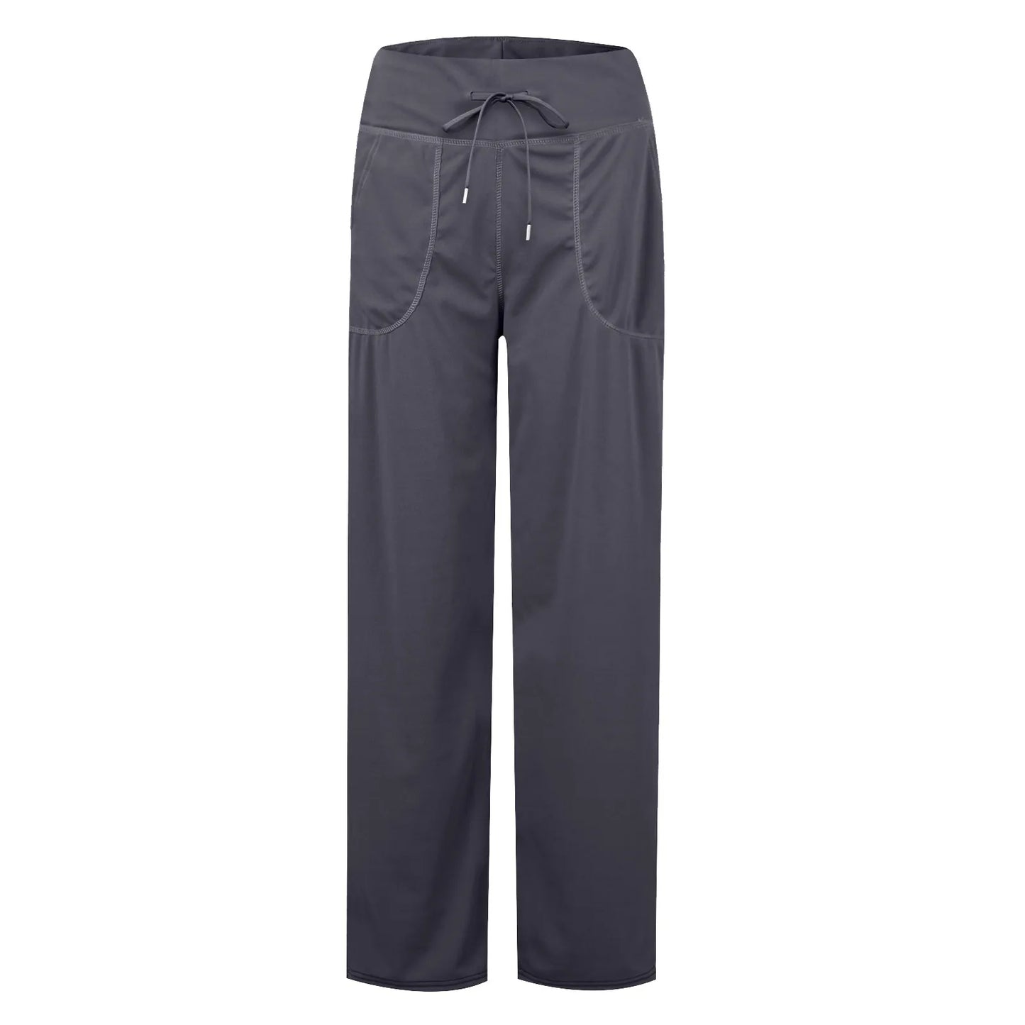 Wide Leg Pants For Women Yoga Pants High Waist Sweatpants With Pockets Stretch Pants Comfy Workout Sports Sweatpants