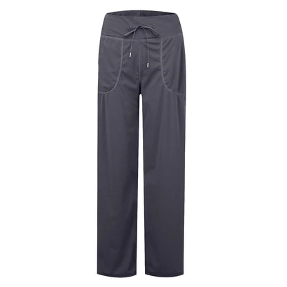 Wide Leg Pants For Women Yoga Pants High Waist Sweatpants With Pockets Stretch Pants Comfy Workout Sports Sweatpants