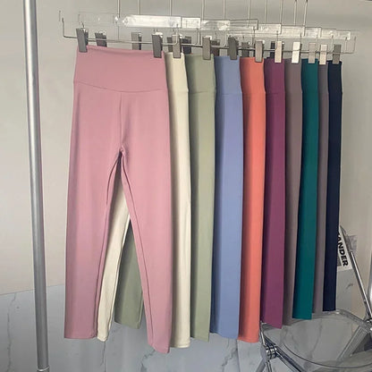 Women Butt Lifting Breathable Legging Pants Fitness High Waist Yoga Pants Leggings Quick Drying Seamless Stretchy Sport Pants