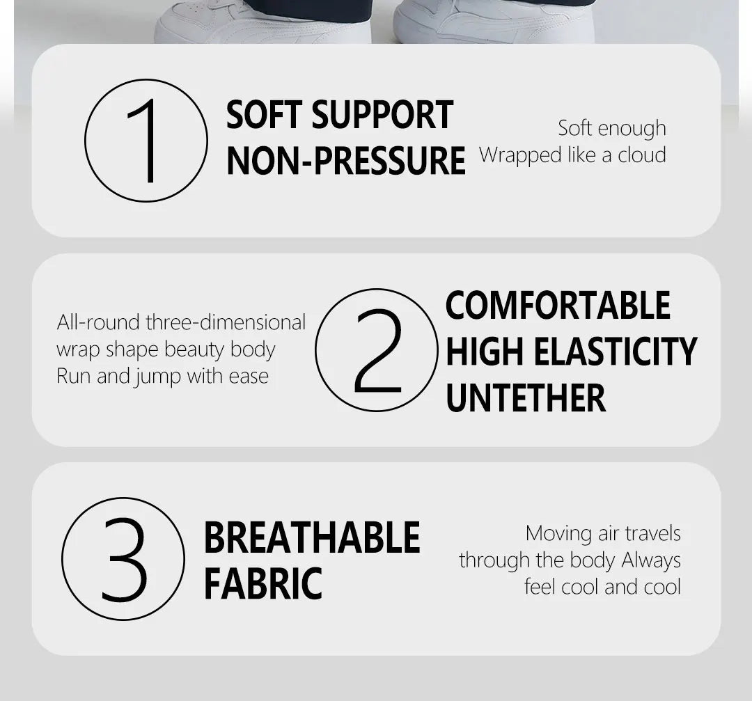 Women's High Waist Stretch Yoga Pants Quick Dry Breathable Loose Running Pants Gym Outdoor Training Pants