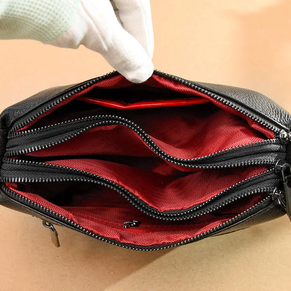 New Fashion Women Genuine Leather Handbags Women's bags Designer Female Shoulder Bags Luxury Brand Cowhide Ladies Messenger Bag