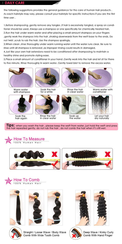 Brazilian Curly Hair Bundles 100% Human Hair Weave 1/3/6 Pieces Tissage Humain Hair Natural Remy Kinky Curly Hair Extensions