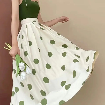 Skirts for Women Chic and Elegant High Waist New In Woman Skirt Clothing Trend 2024 Y2k Vintage A Line Casual Modest Streetwear