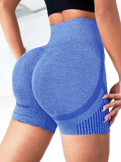 Women Yoga Shorts High Waist Workout Shorts Fitness Yoga Lift Butt Fitness Ladies Gray Yoga Gym Running Short Pants Sportswear