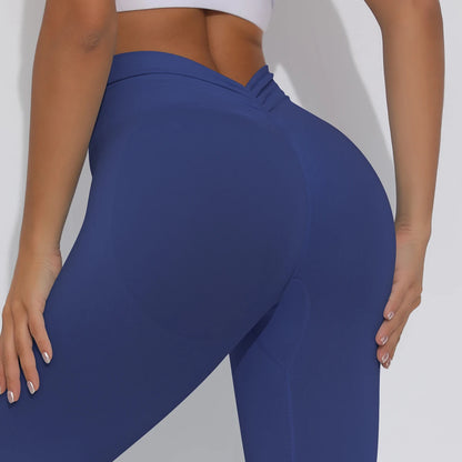 V Butt Yoga Pant Women Fitness Running Pants Tummy Control Slimming Booty Leggings Quick Drying Cycling Workout