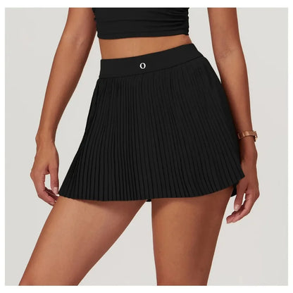 2025 Summer Fitness Skirt for Women - Quick - Dry Material Slim - Fit Design and Anti - Exposure Fake Two - Piece Style Ideal